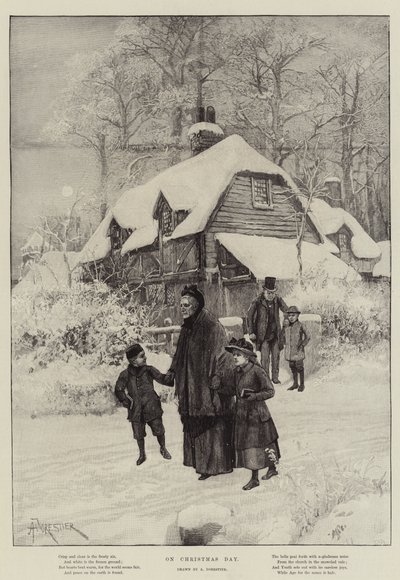 クリスマスの日 作： Amedee Forestier